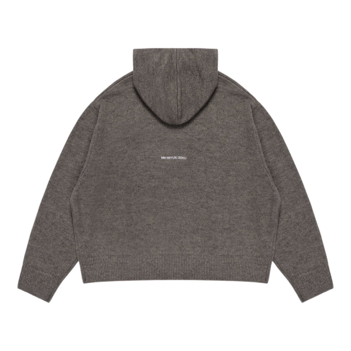 Mohair B end Knit Hoody