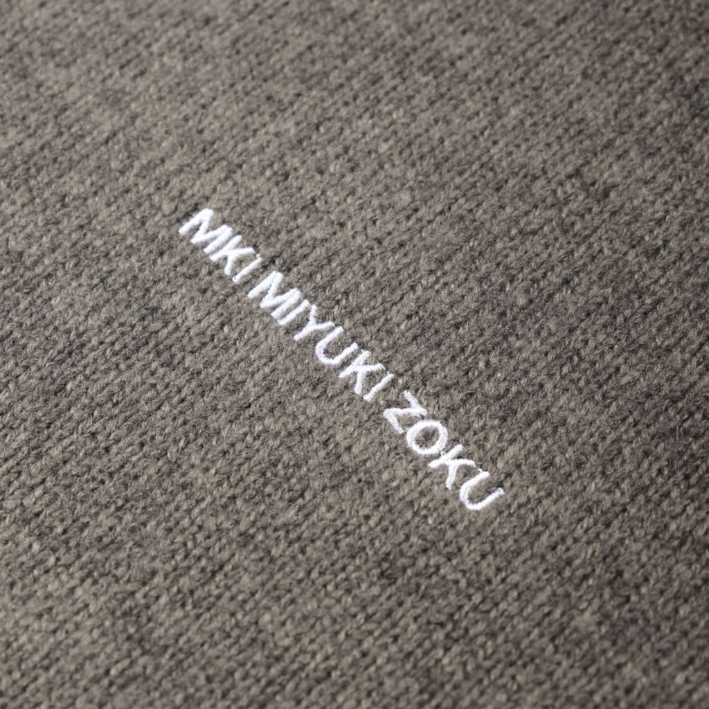 Mohair B end Knit Hoody