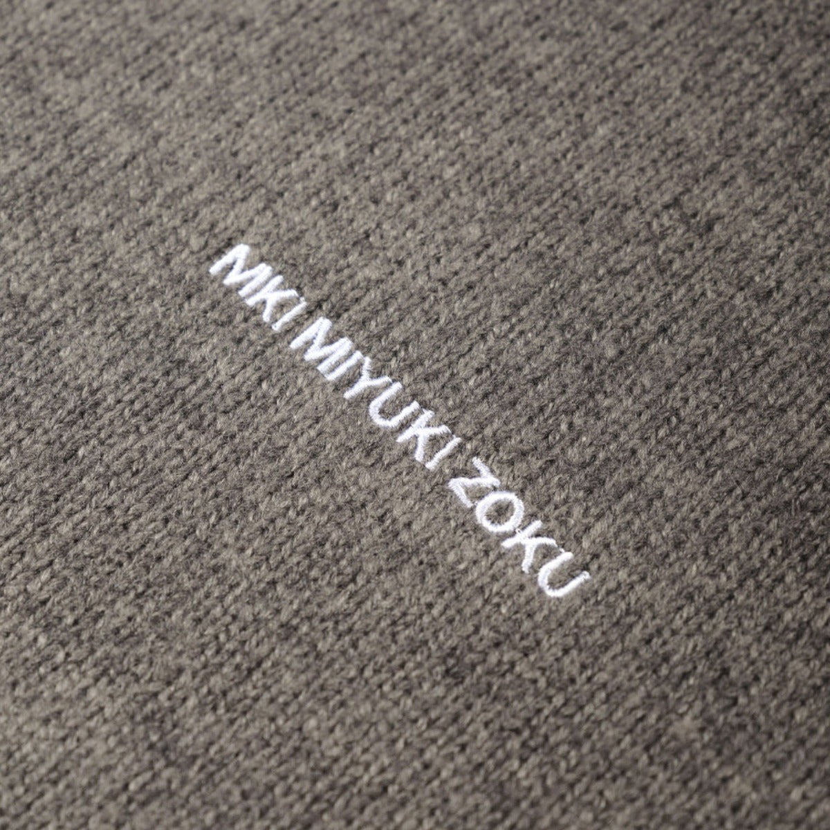 Mohair B end Knit Hoody