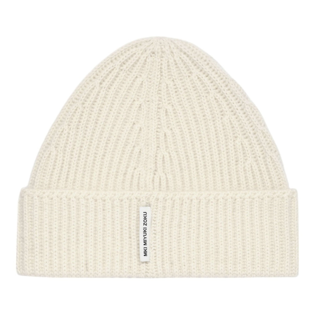 Cashmere Ribbed Beanie