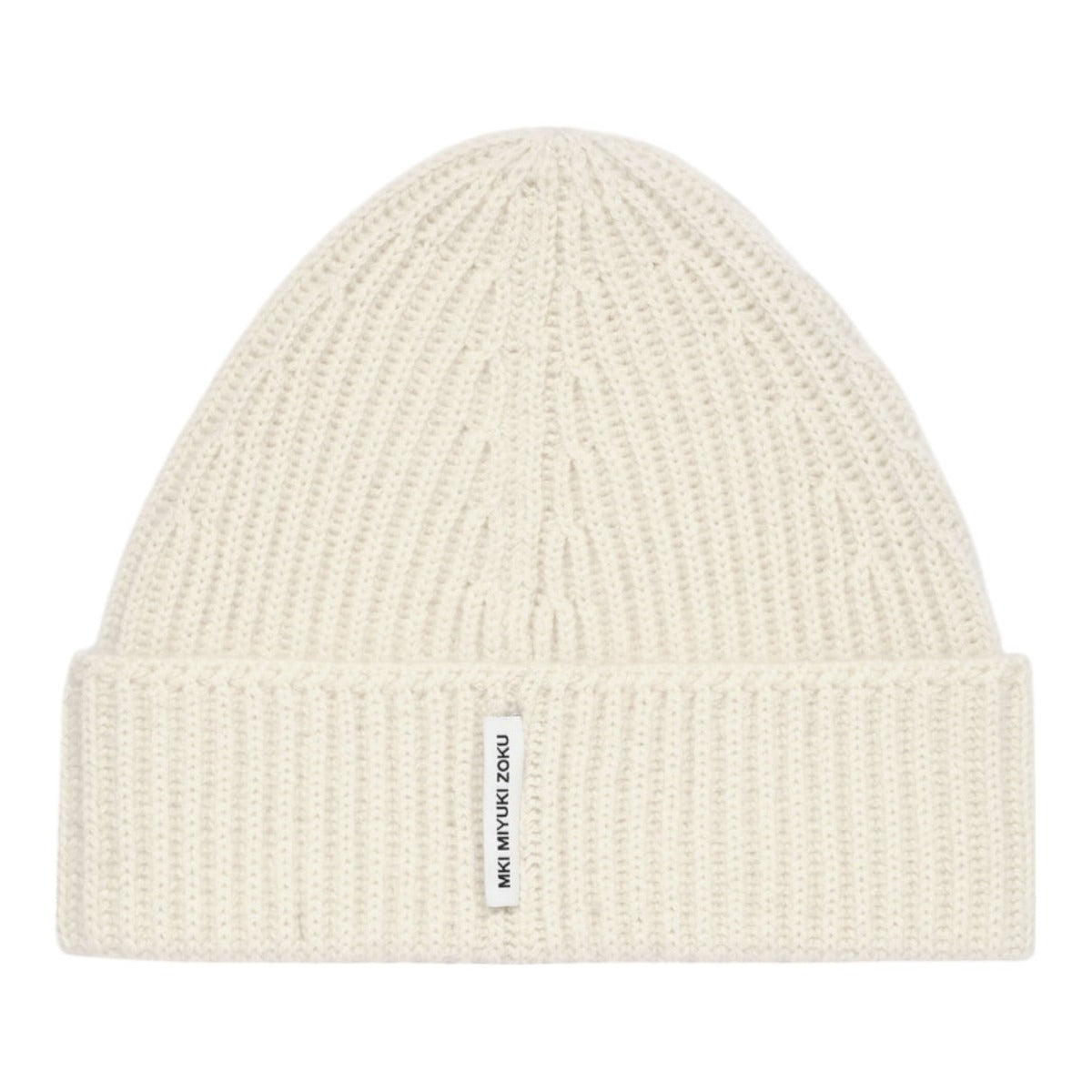 Cashmere Ribbed Beanie