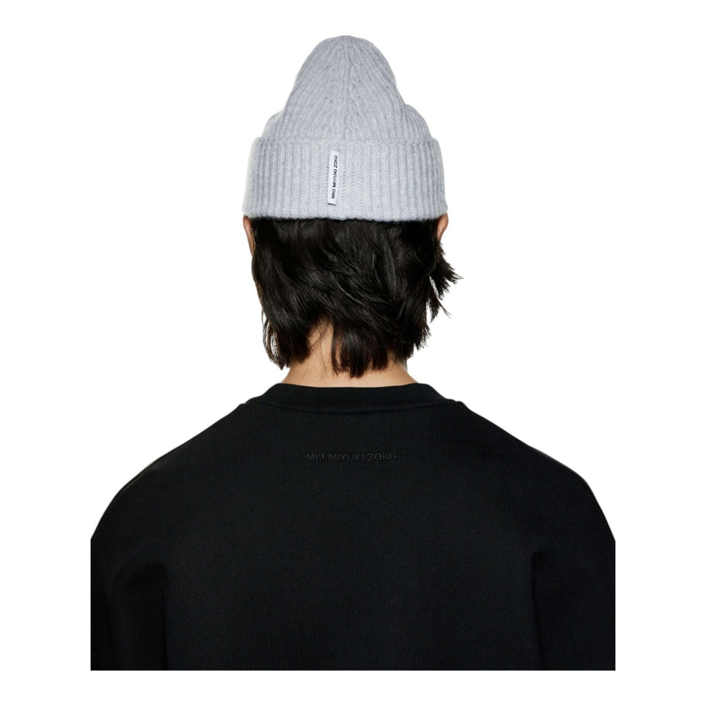 Cashmere Ribbed Beanie