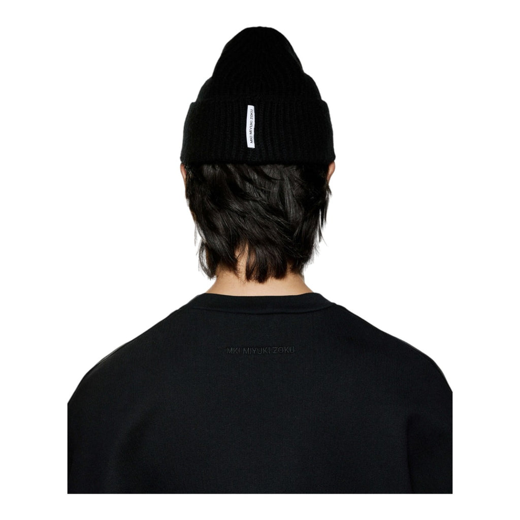 Cashmere Ribbed Beanie