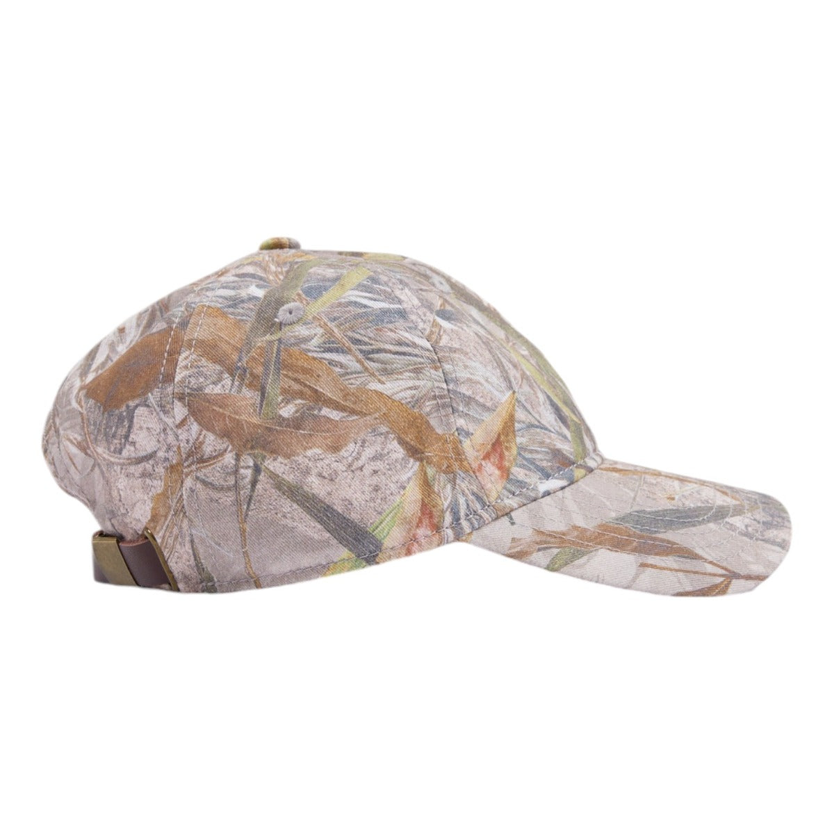 Nature Print Canvas Sports Cap