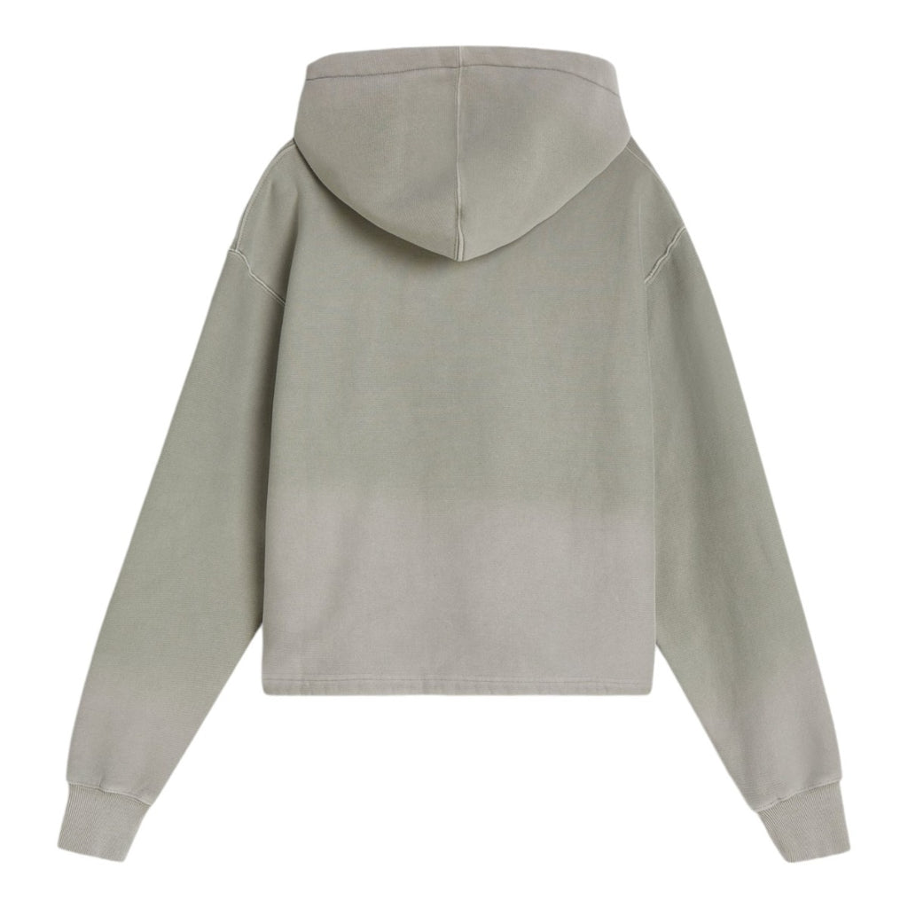 Athletic Drawcord Hooded Sweater