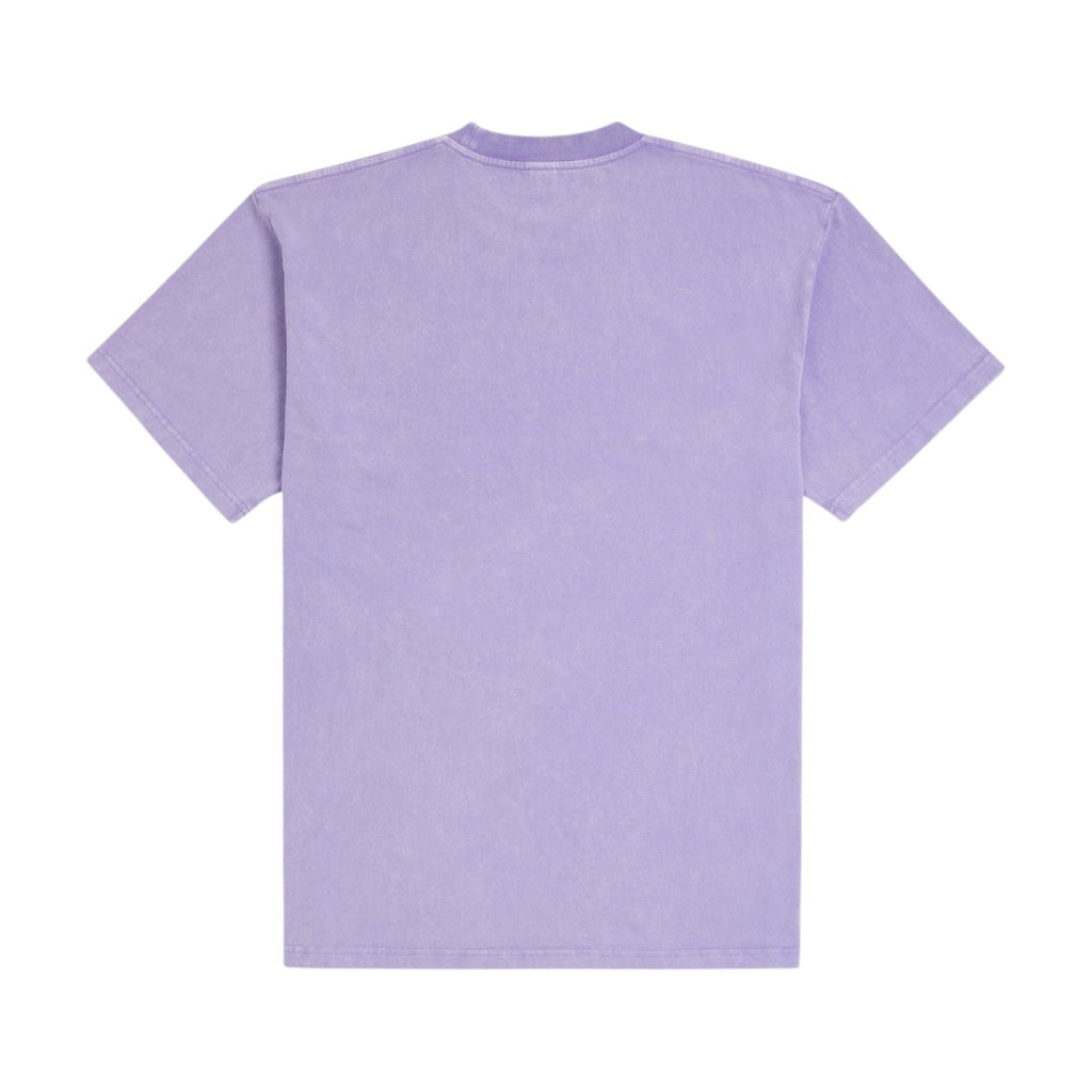 Basic Washed Pocket Tshirt Purple