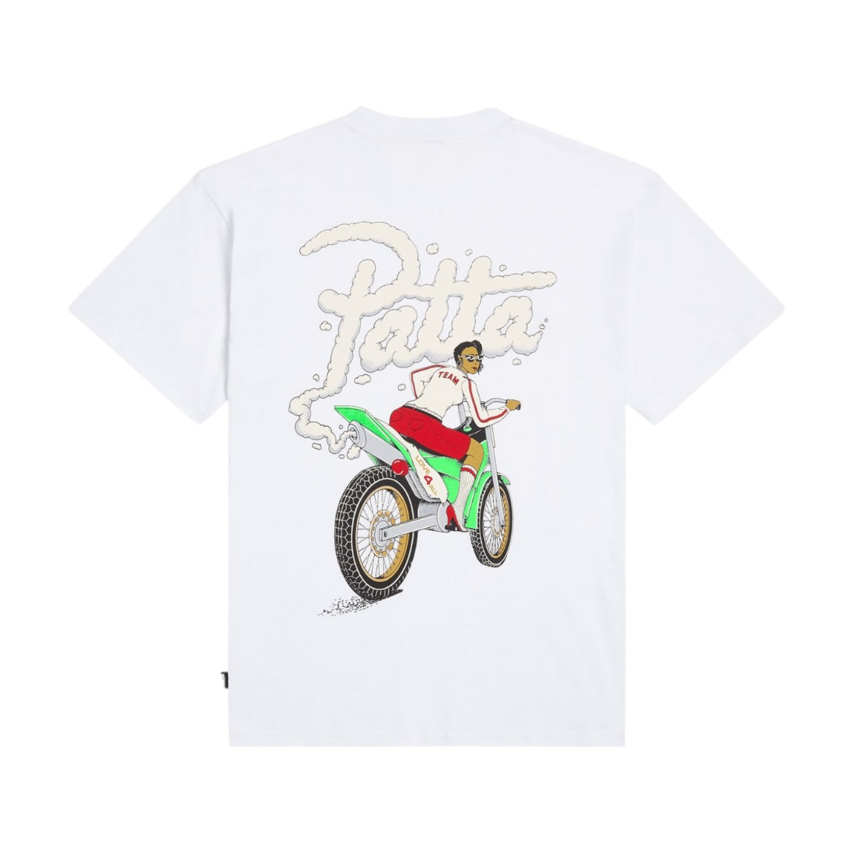 Biker Tshirt White