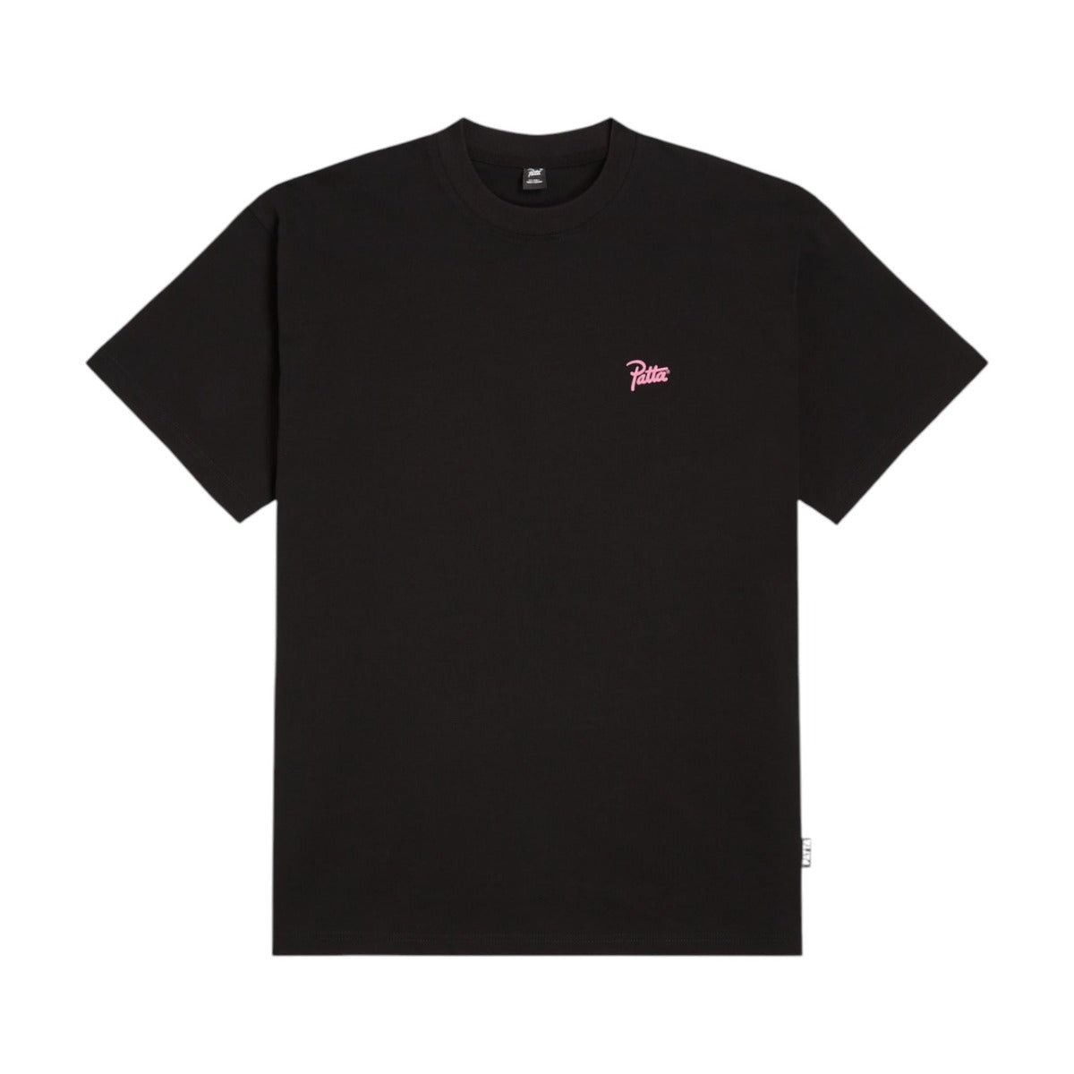Po tcard T hirt Black