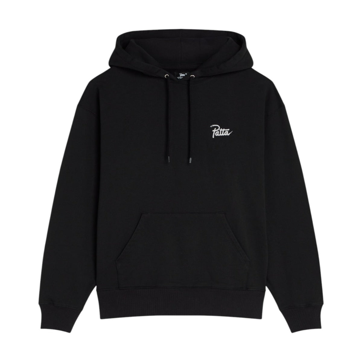 Snake Heart Boxy Hooded Sweater Black