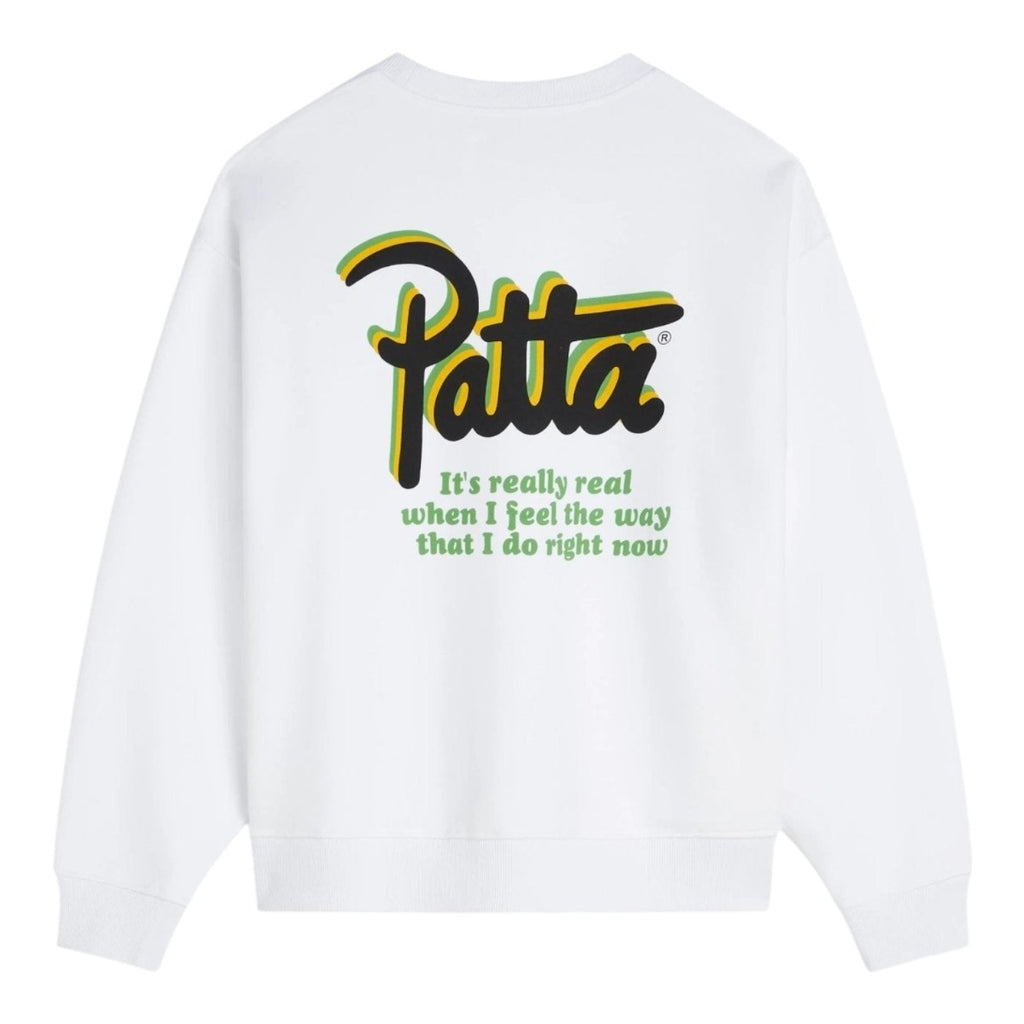 Block Party Crewneck Sweater Grey