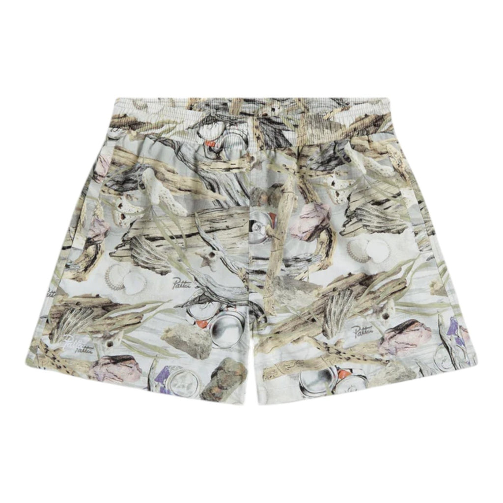 Beach Print Swi  Shorts
