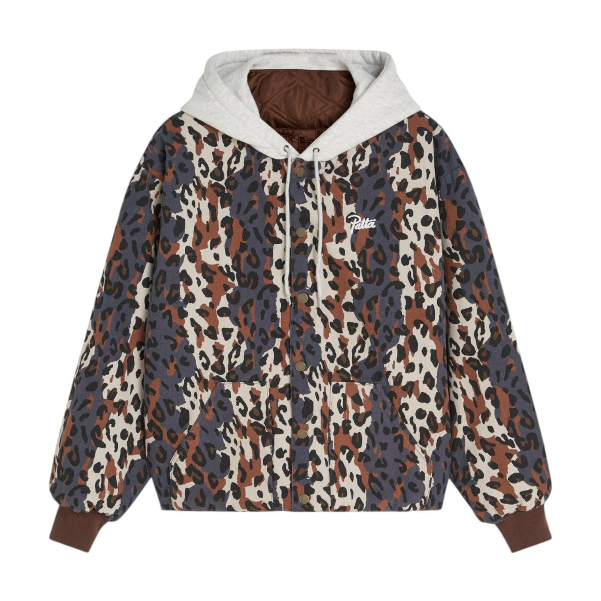 City  eopard Reversib e Bomber Jacket