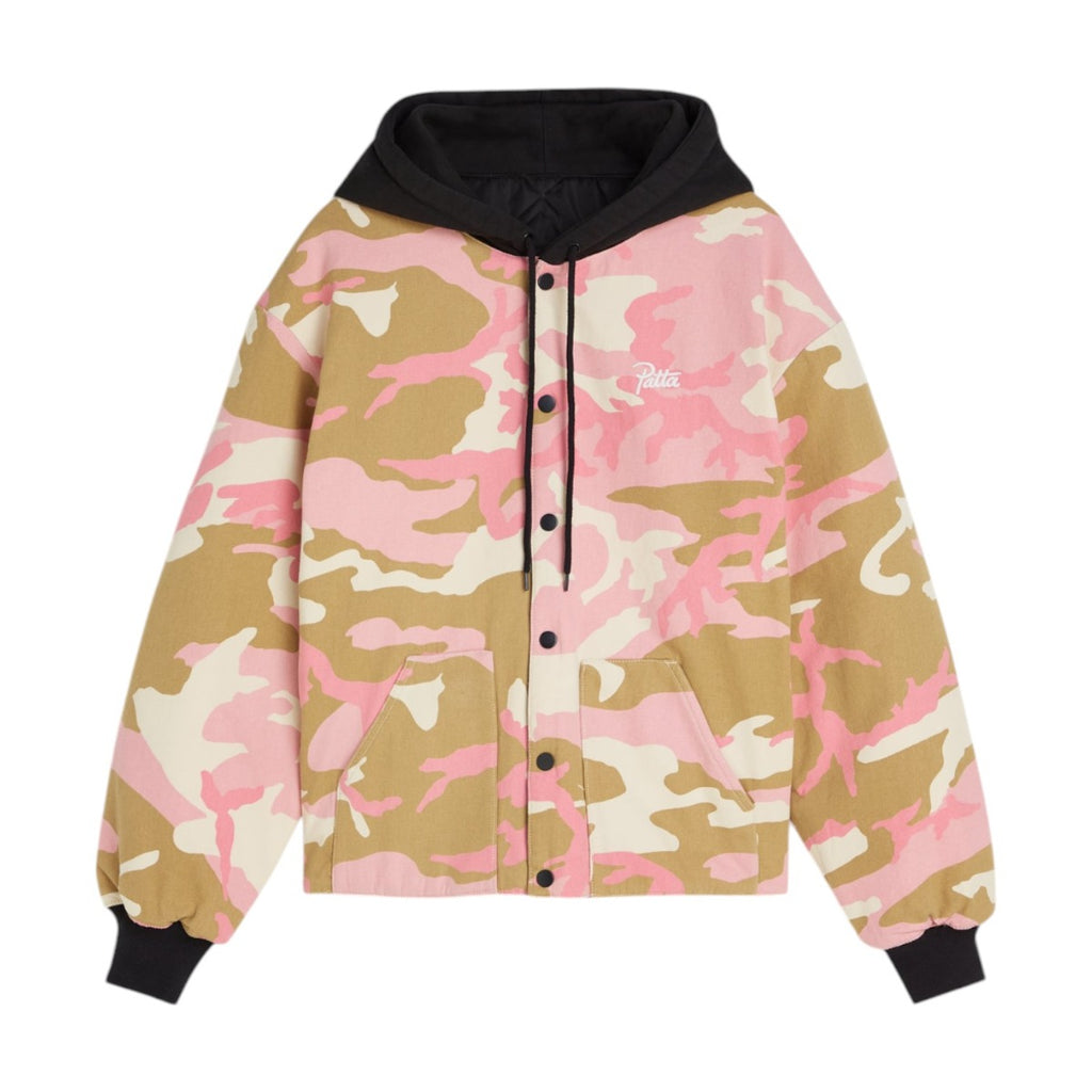 Wood and Camo Reversib e Bomber Jacket