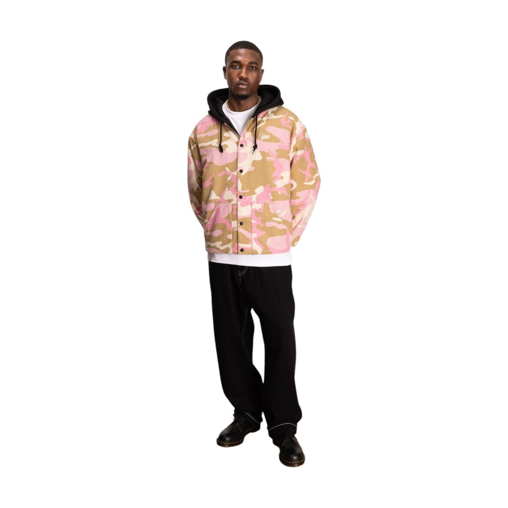 Wood and Camo Reversib e Bomber Jacket