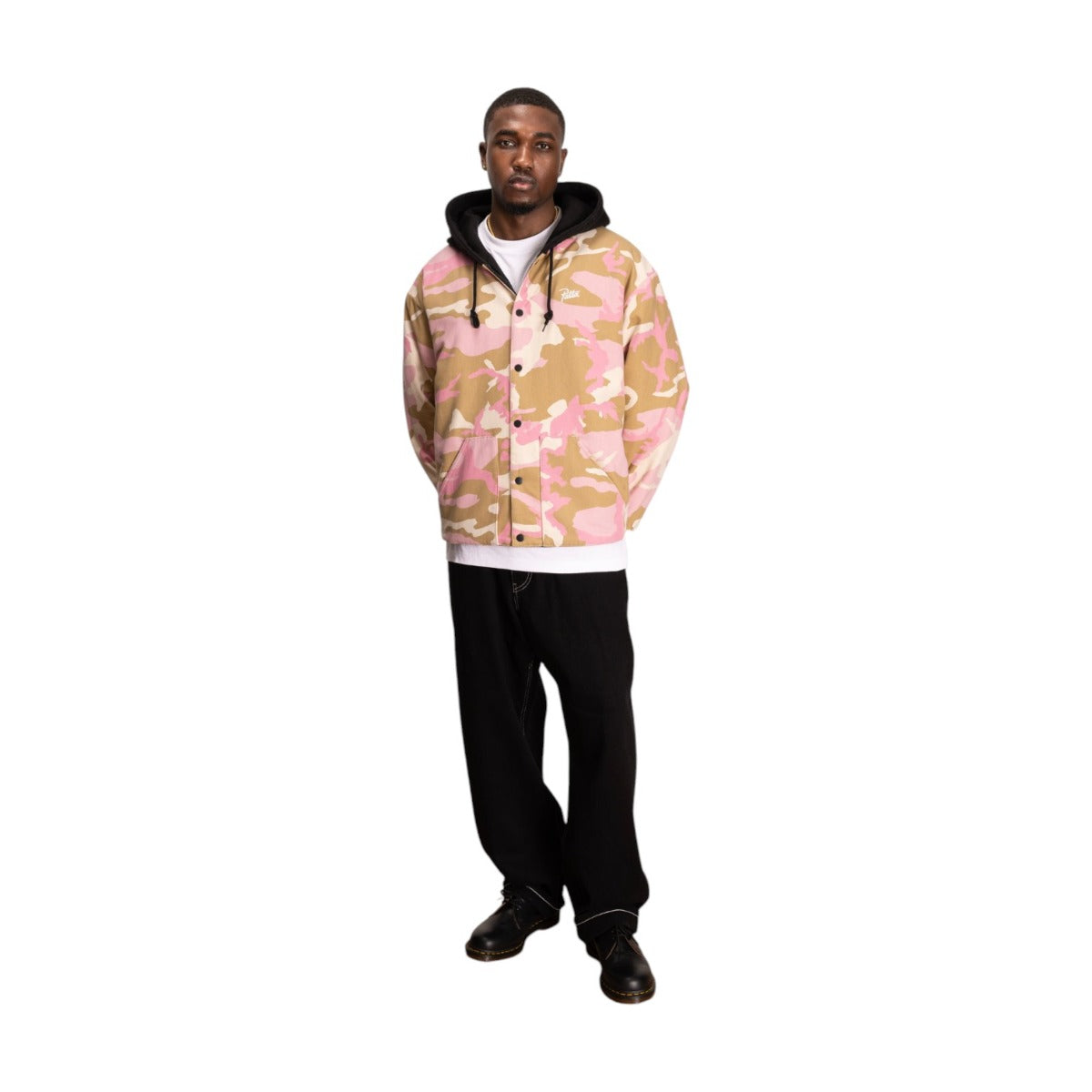 Wood and Camo Reversib e Bomber Jacket