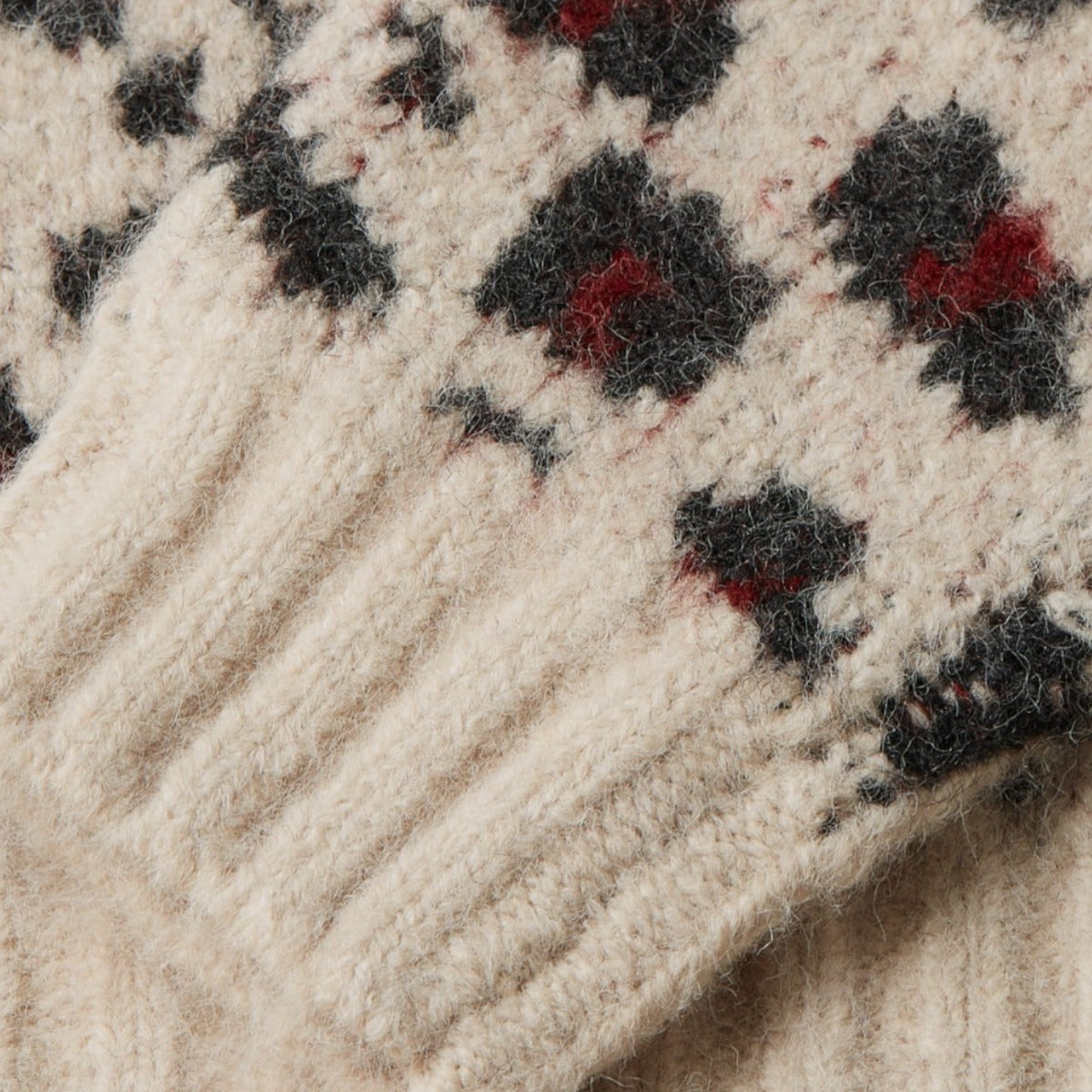 Leopard Brushed Knitted Sweater