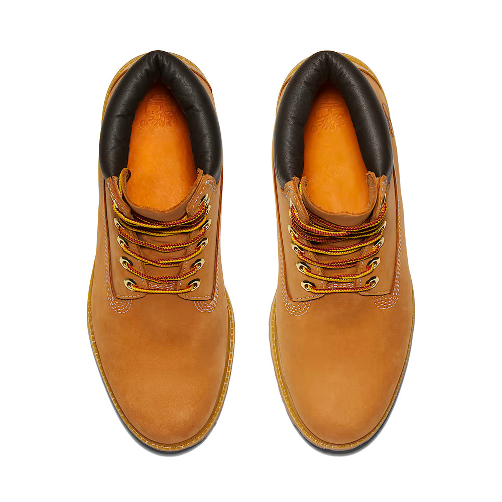 Premium 6 Inch Lace Up Waterproof Boot Wheat
