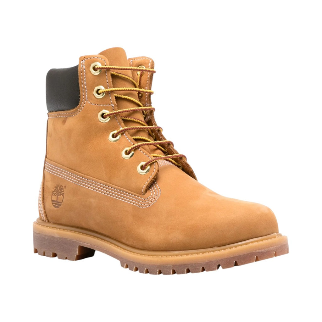 6 Inch Lace Up Waterproof Boot Wheat