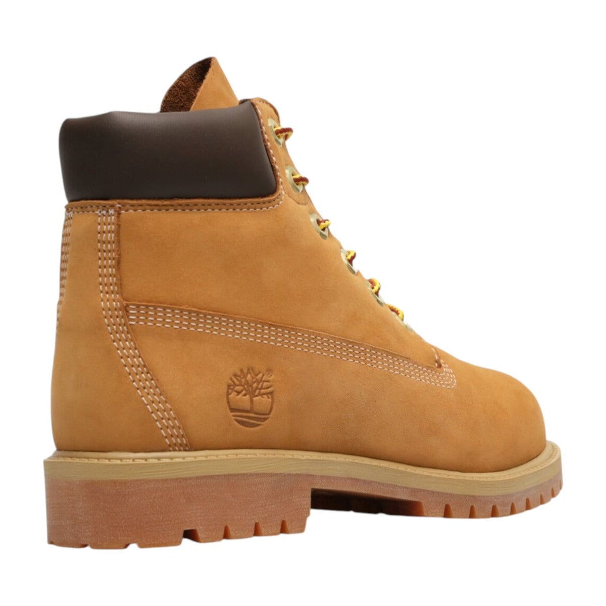 6 Inch Lace Up Waterproof Boots Beige