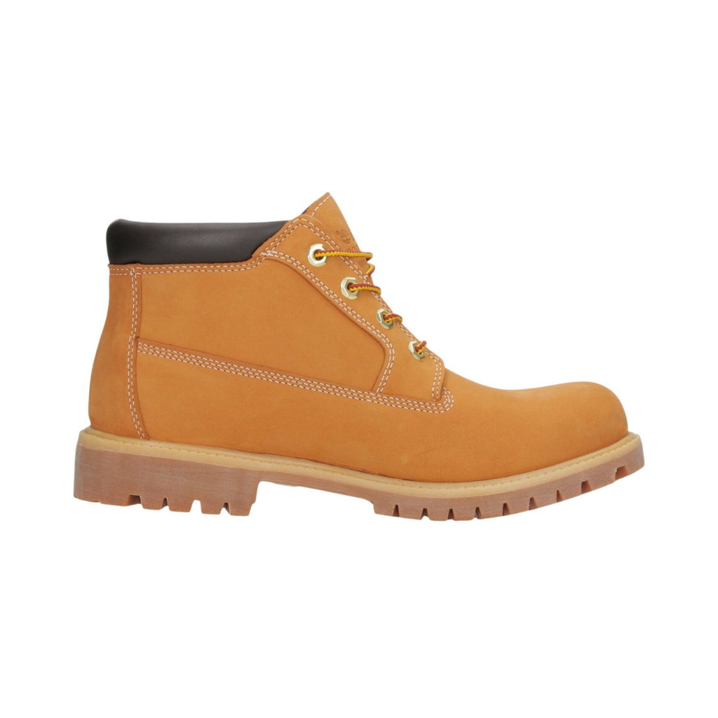 Premium Mid Lace Up Waterproof Chukka Boot Wheat