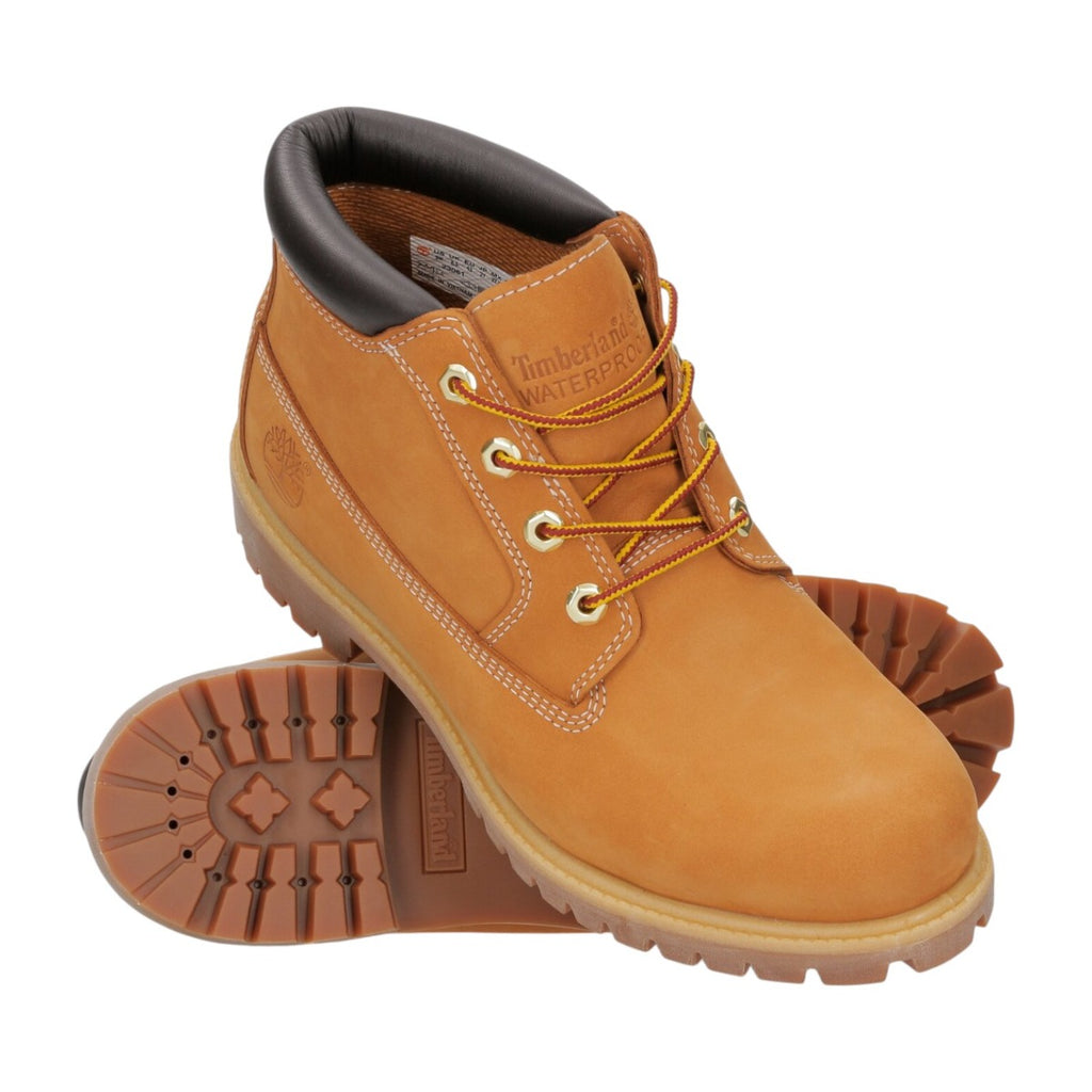 Premium Mid Lace Up Waterproof Chukka Boot Wheat
