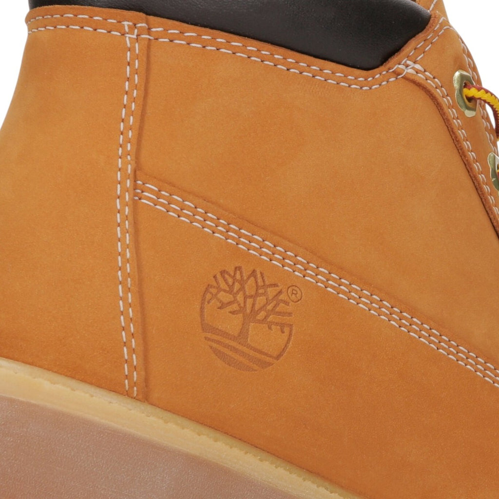 Premium Mid Lace Up Waterproof Chukka Boot Wheat