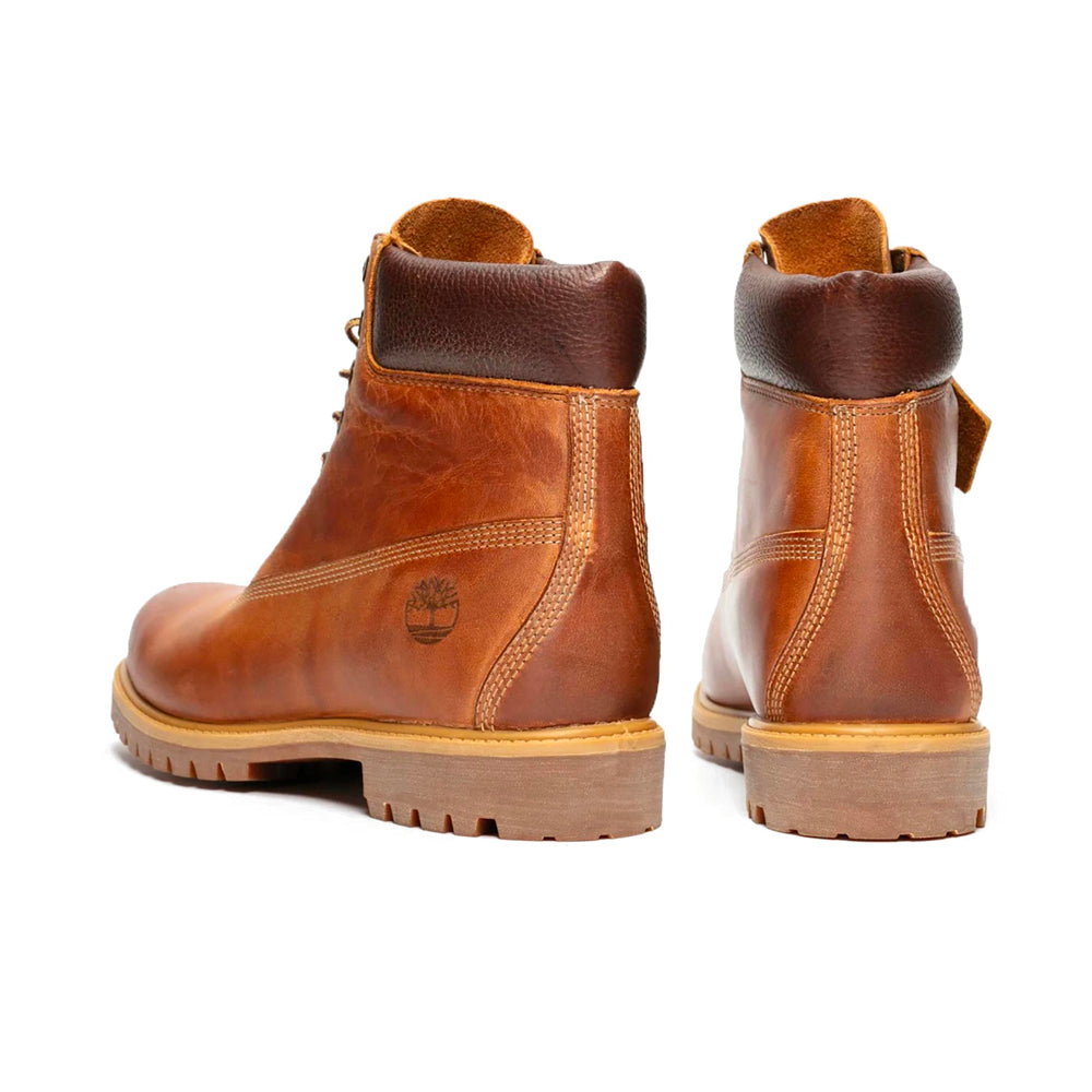 Premium 6 Inch Lace Up Waterproof Boot Brown