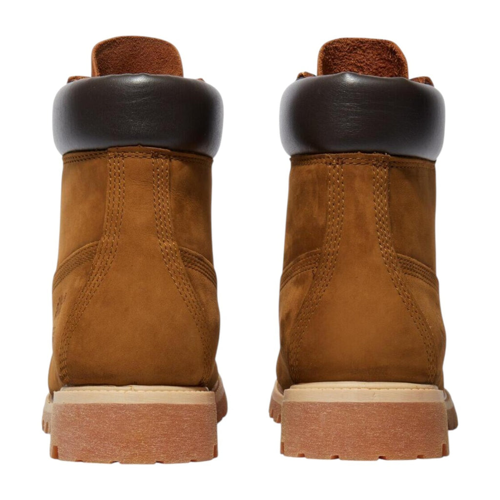 6 Inch Lace Up Waterproof Boot Dark Wheat