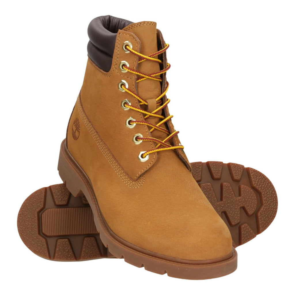 6 In Basic 6 Inch Lace Up Boot Wheat
