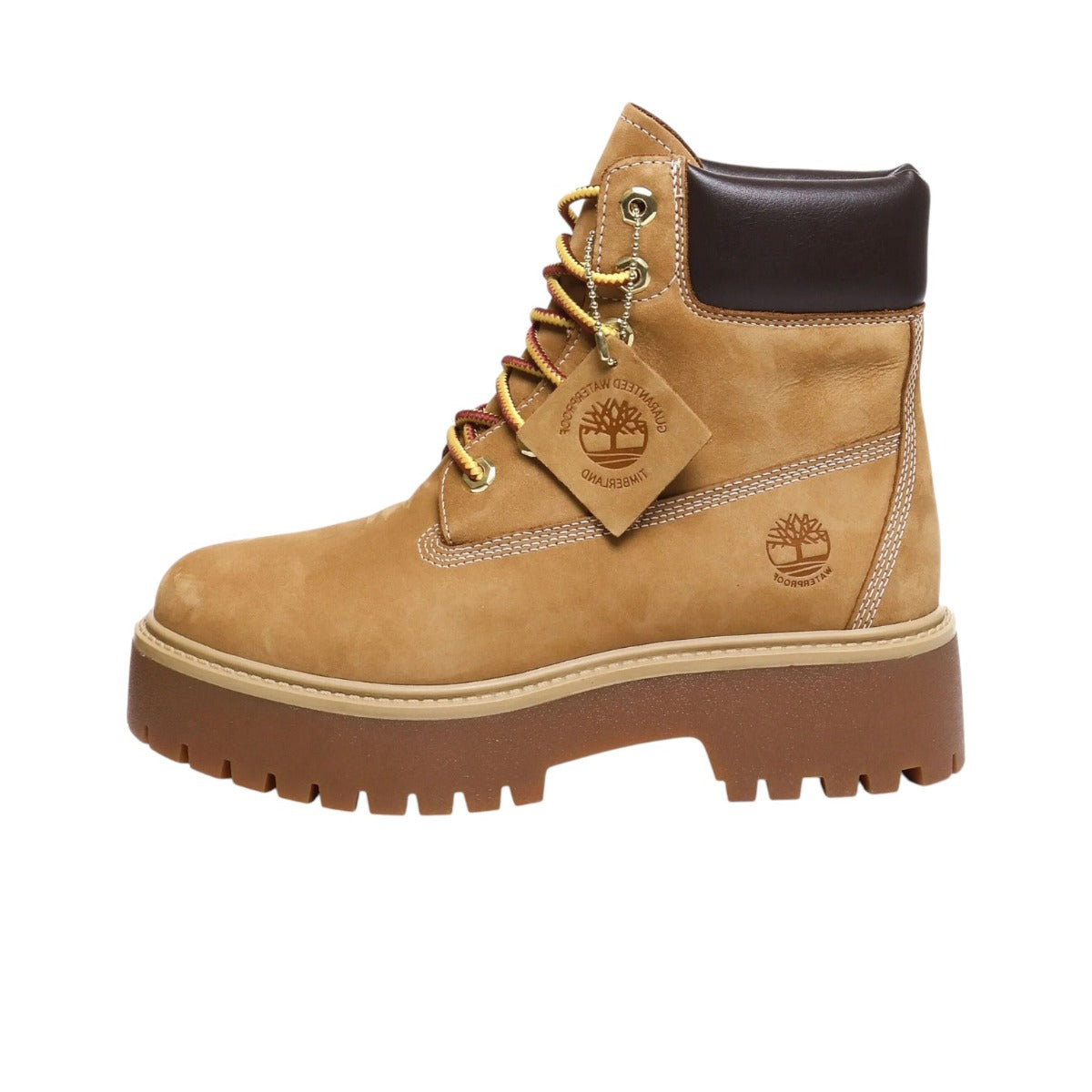 Stone Street 6 Inch Lace Up Waterproof Boot Wheat