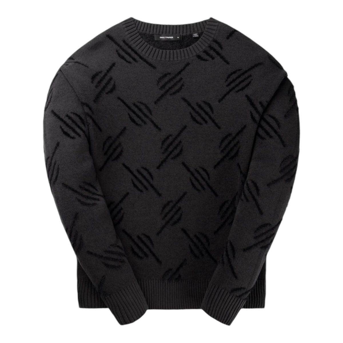 Tevin Monogram Knit Sweater