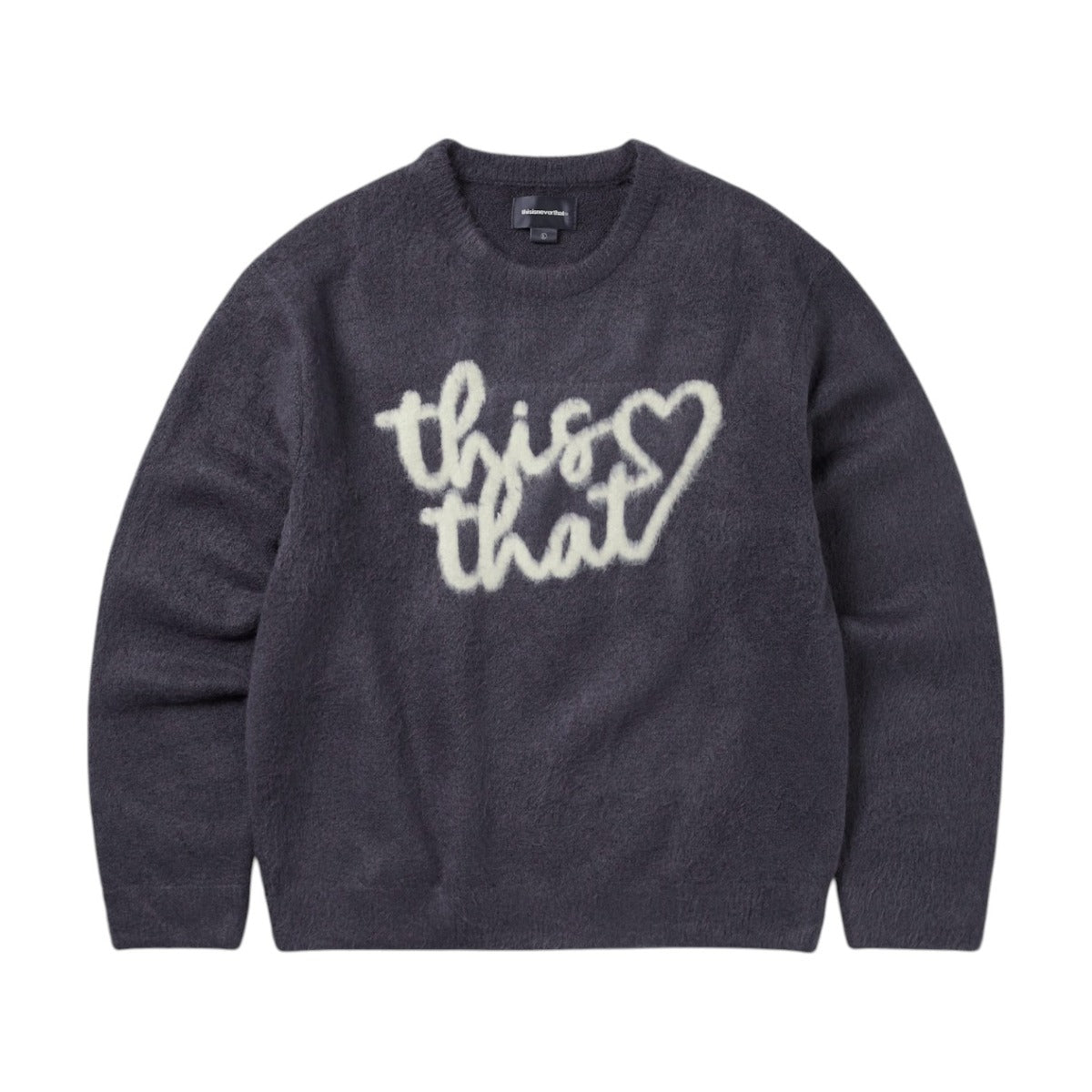 Heart Logo Knit Sweater