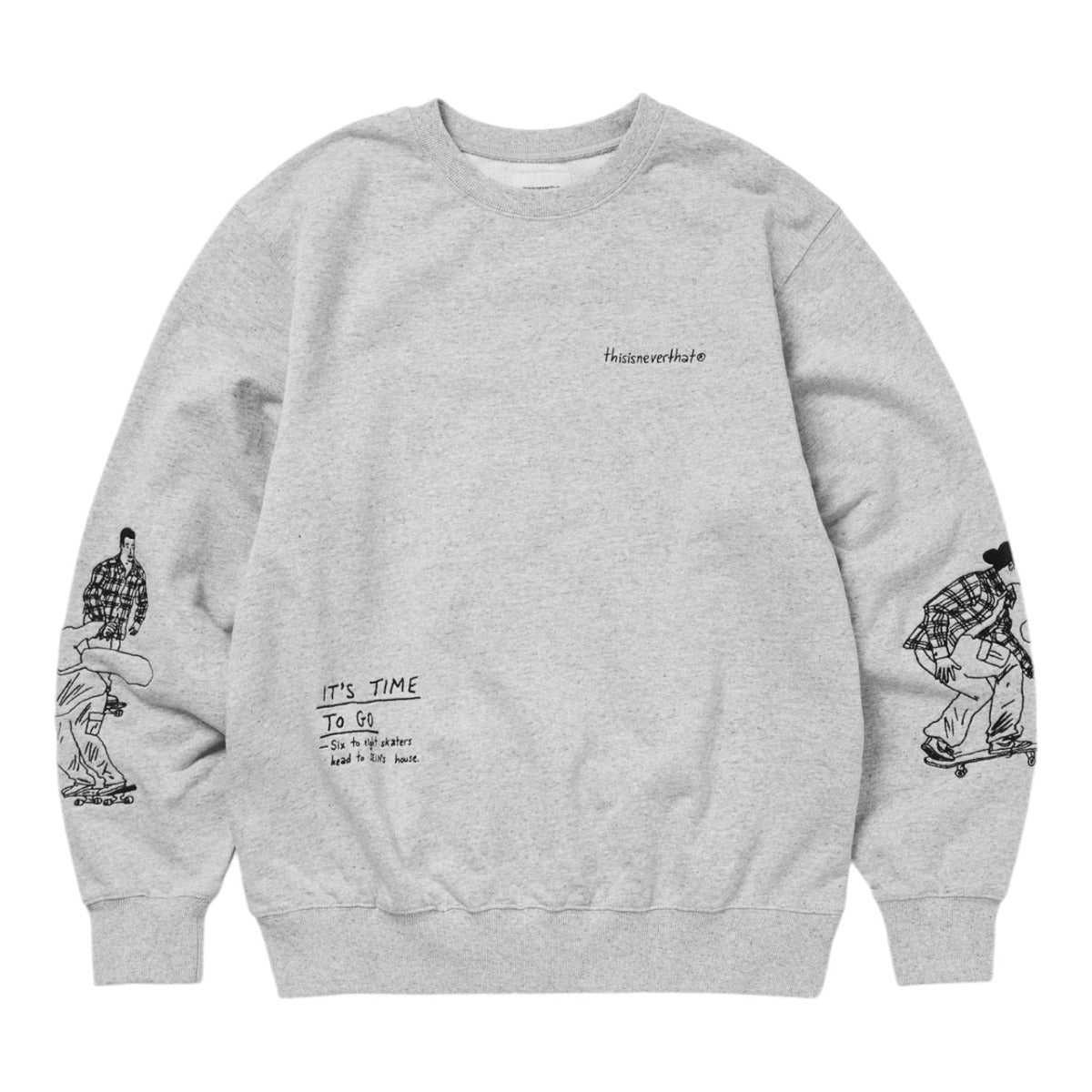 ketch Embroidery Crewneck  weat