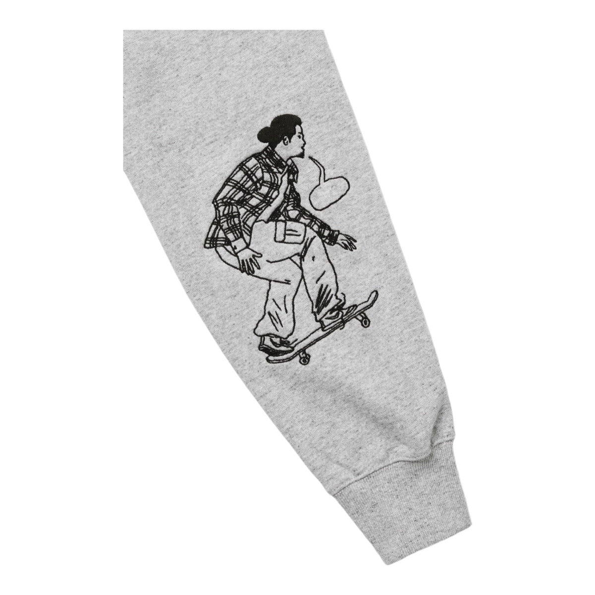 ketch Embroidery Crewneck  weat