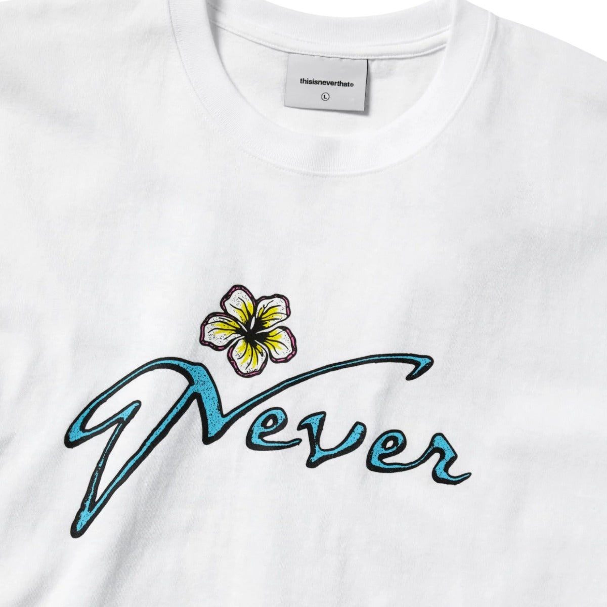 Tropical Never Tshirt White