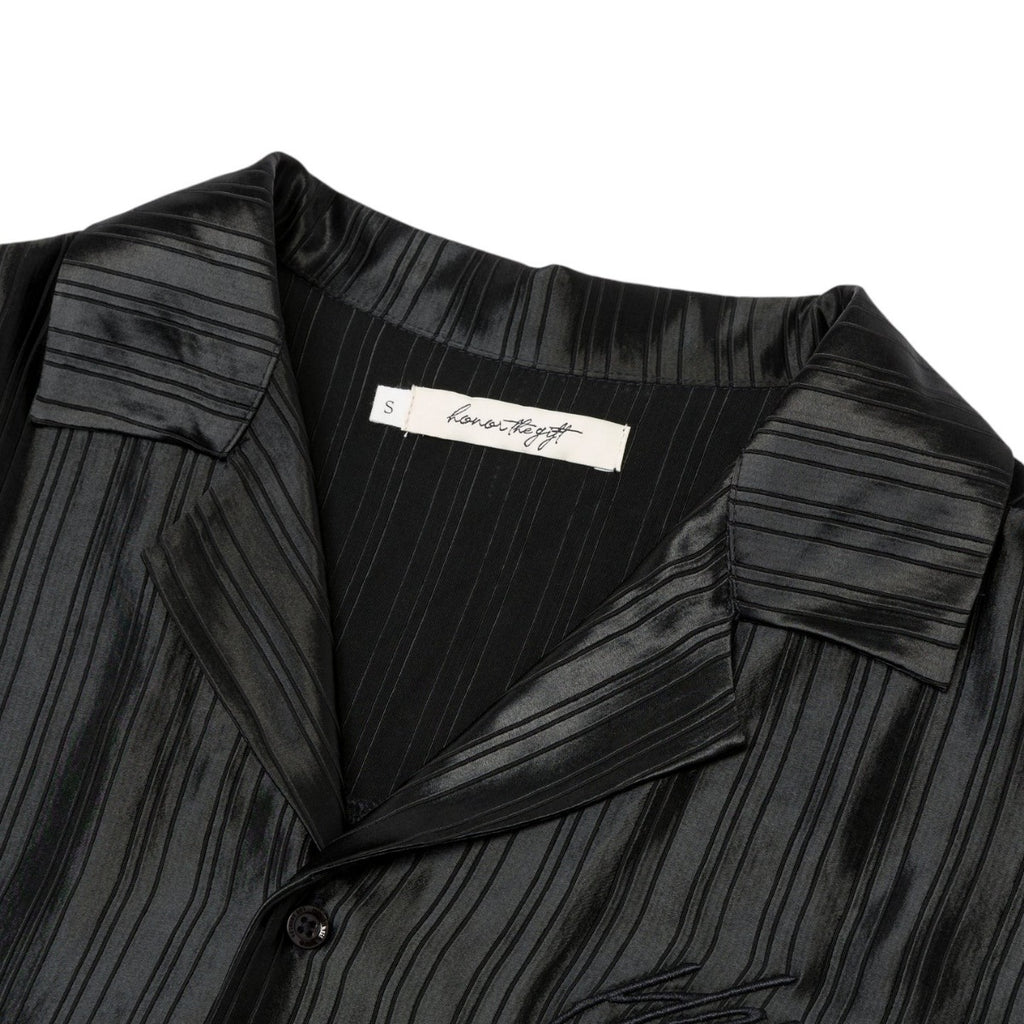 Oversized Button Down Shirt Black