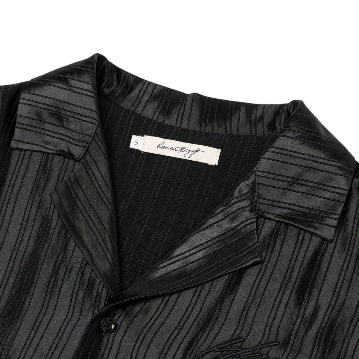 Oversized Button Down Shirt Black