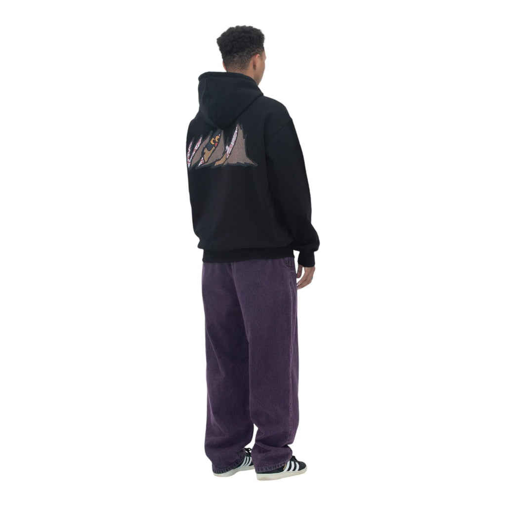 Two Tucked Hairy Denim Pants