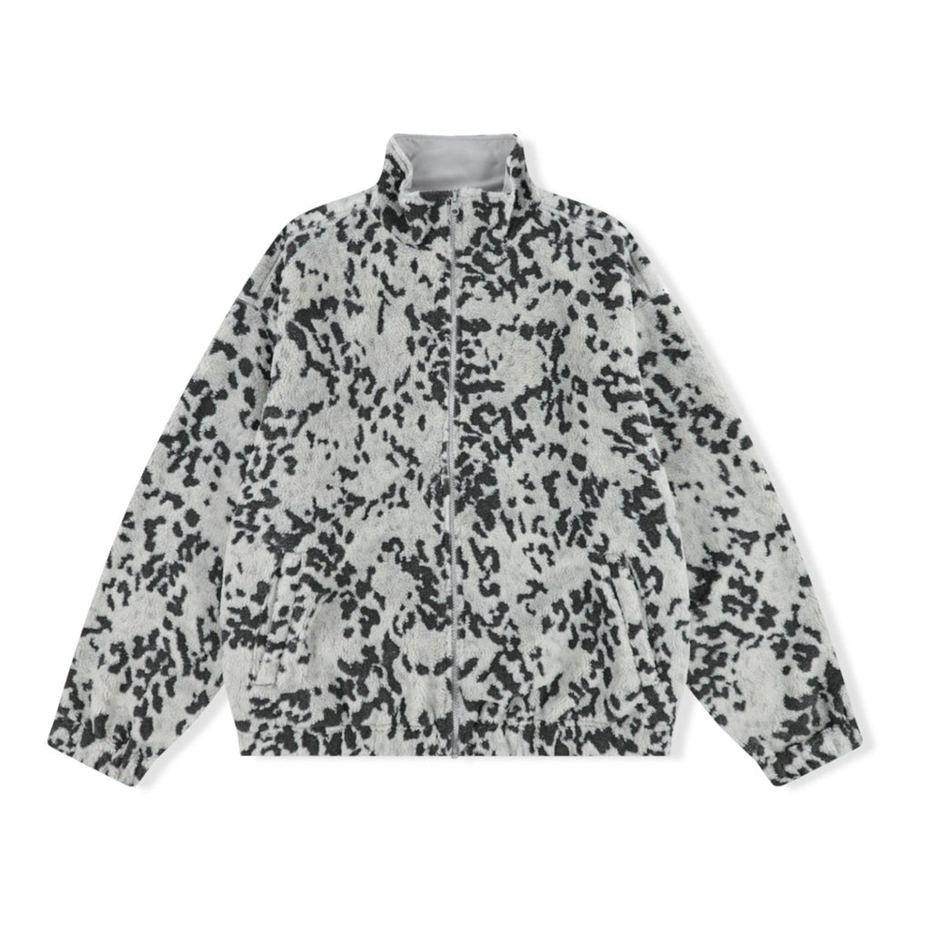 Reversible Leopard Fleece Jacket