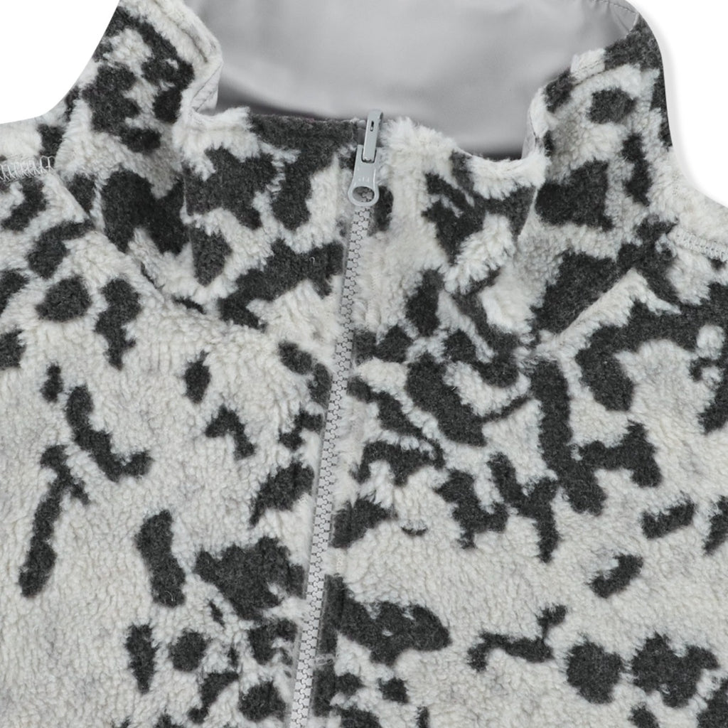 Reversible Leopard Fleece Jacket